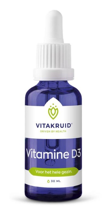 Vitakruid Vitamine D3 druppels (30 Milliliter)
