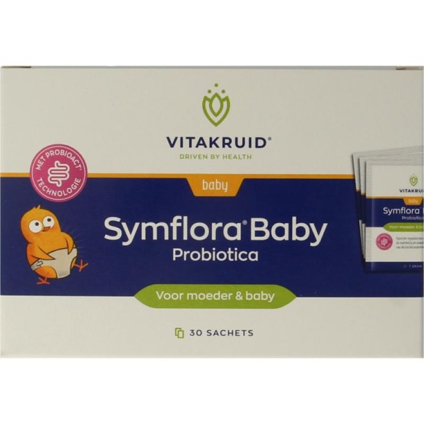 Vitakruid Symflora baby probiotica (30 Sachets)