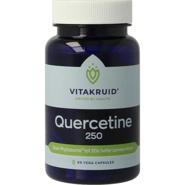 Vitakruid Quercetine 250 met Phytosome technologie (60 Vegetarische capsules)