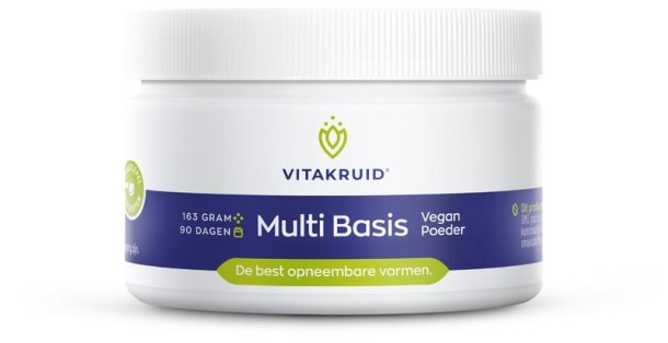 Vitakruid Multi basis vegan poeder (163 Gram)