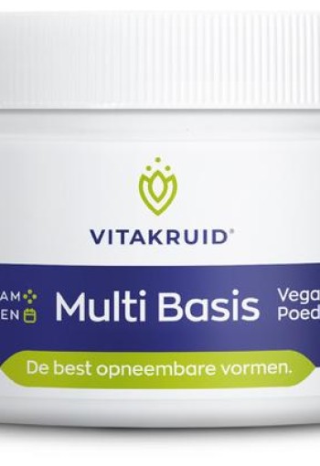 Vitakruid Multi basis vegan poeder (163 Gram)