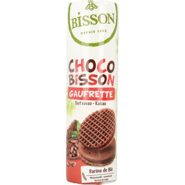 Bisson Chocolade wafels bio (240 Gram)