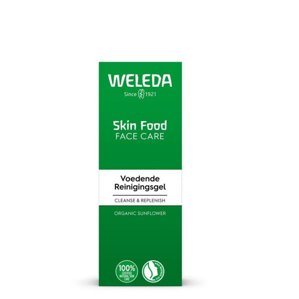 Weleda Skin food voedende reinigingsgel 75 Milliliter