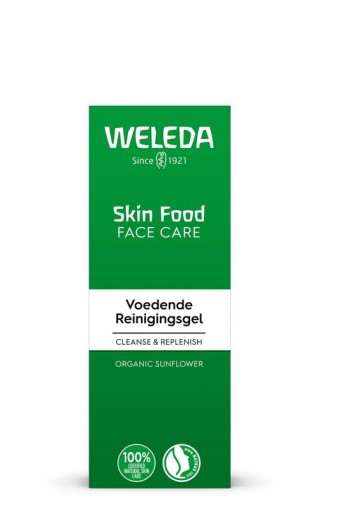 Weleda Skin food voedende reinigingsgel 75 Milliliter