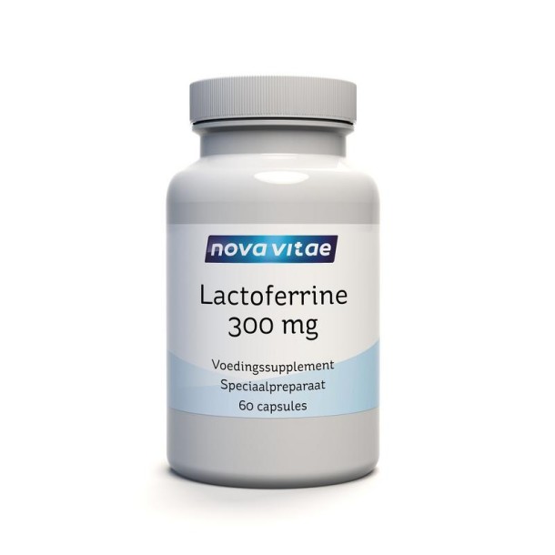 Nova Vitae Lactoferrine 300 mg LPS vrij (60 Capsules)