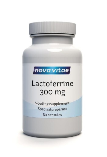 Nova Vitae Lactoferrine 300 mg LPS vrij (60 Capsules)