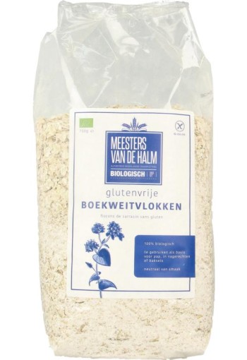 De Halm Boekweitvlokken glutenvrij bio (750 Gram)