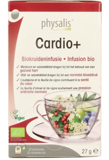 Physalis Cardio + infusie bio (20 Stuks)