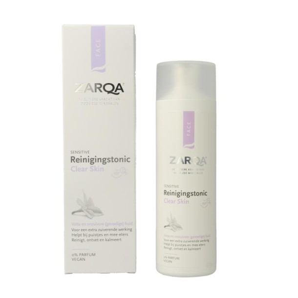 Zarqa Reinigingstonic clear skin 200 Milliliter