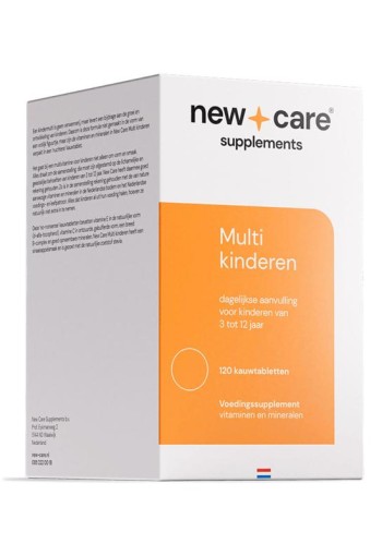 New Care Multi kinderen (120 Kauwtabletten)