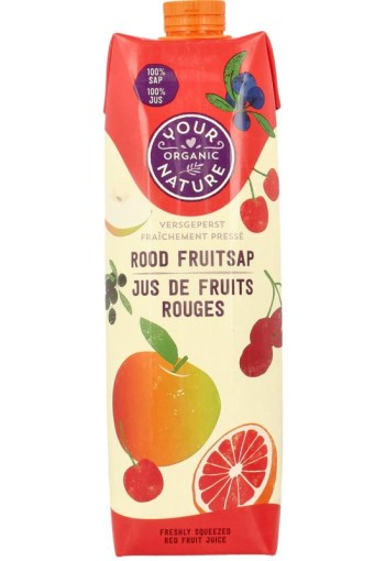 Your Organic Nat Rood fruit sap bio (1 Liter)