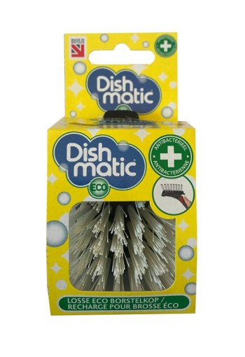 Dishmatic Afwasborstelkop gerecycled (1 Stuks)