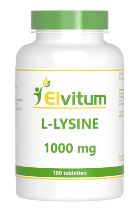 Elvitaal/elvitum L-Lysine 1000mg (100 Tabletten)