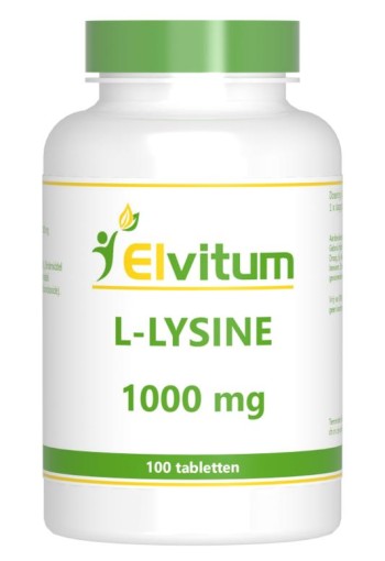 Elvitum L-Lysine 1000mg (100 Tabletten)