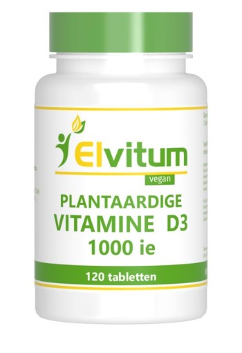 Elvitaal/elvitum Vitamine D3 1000IE vegan (120 Tabletten)