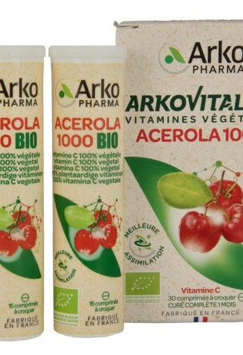 Arkovital Acerola 1000 bio (30 Kauwtabletten)