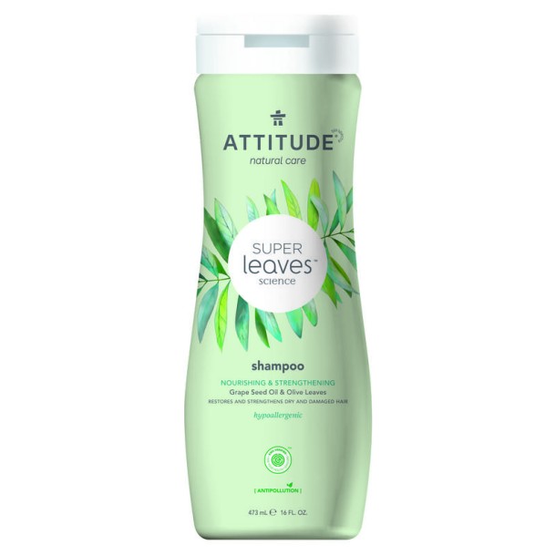Attitude Shampoo super leaves voedend & verzorgend (473 Milliliter)