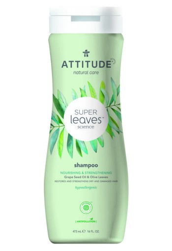 Attitude Shampoo super leaves voedend & verzorgend (473 Milliliter)
