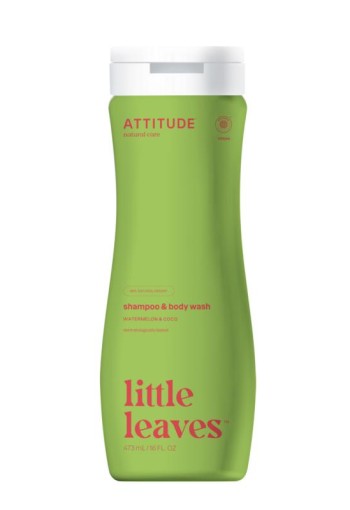 Attitude Shampoo 2 in 1 little leaves meloen (475 Milliliter)