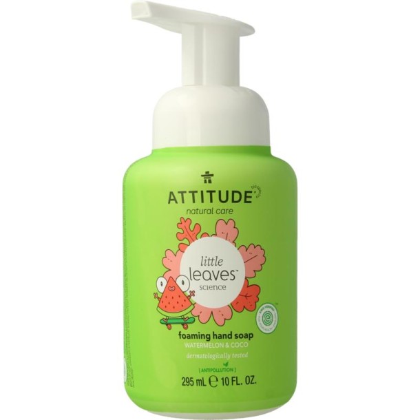 Attitude Handzeep little leaves watermeloen kokos (295 Milliliter)