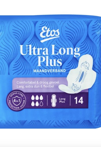 Etos Ul­tra su­per plus maand­ver­band 14 stuks