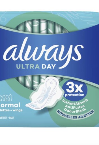 Always Ultra Maandverband Met Vleugels Normal 14 st.