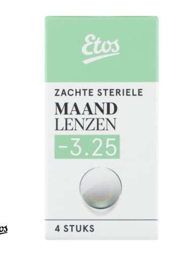 Etos Zach­te maand­len­zen -3.25 4 stuks