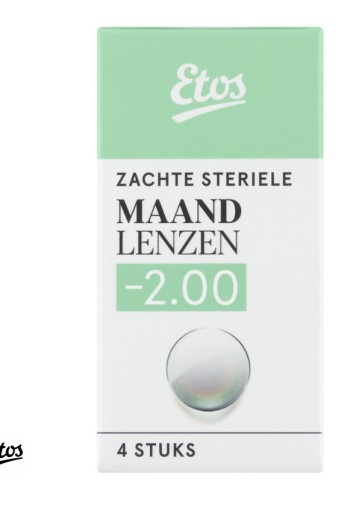 Etos Zach­te maand­len­zen -2,00 4 stuks