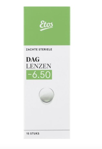 Etos Zachte Daglenzen -6,5 15 stuks