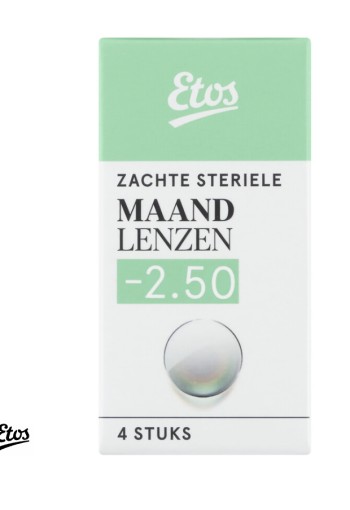 Etos Zach­te maand­len­zen -2,50 4 stuks