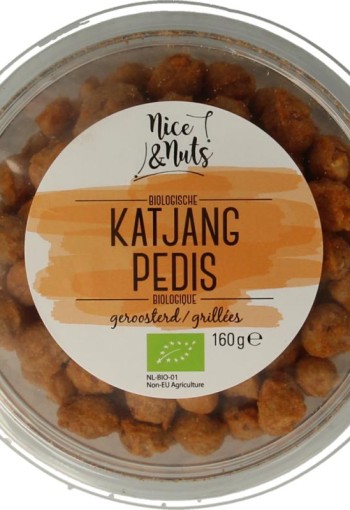 Nice & Nuts Pinda's met katjang pedis geroosterd bio (160 Gram)