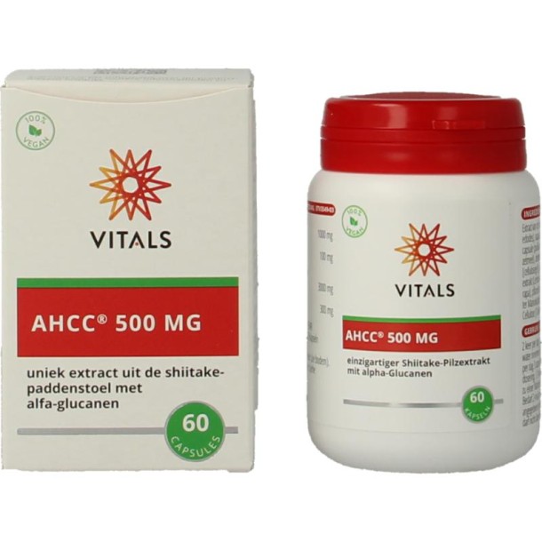Vitals AHCC 500mg (60 Capsules)
