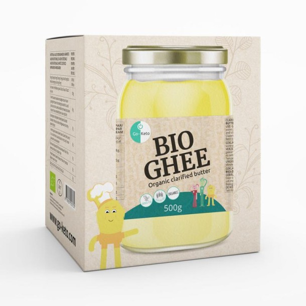 Go-Keto Biologische ghee (500 Gram)