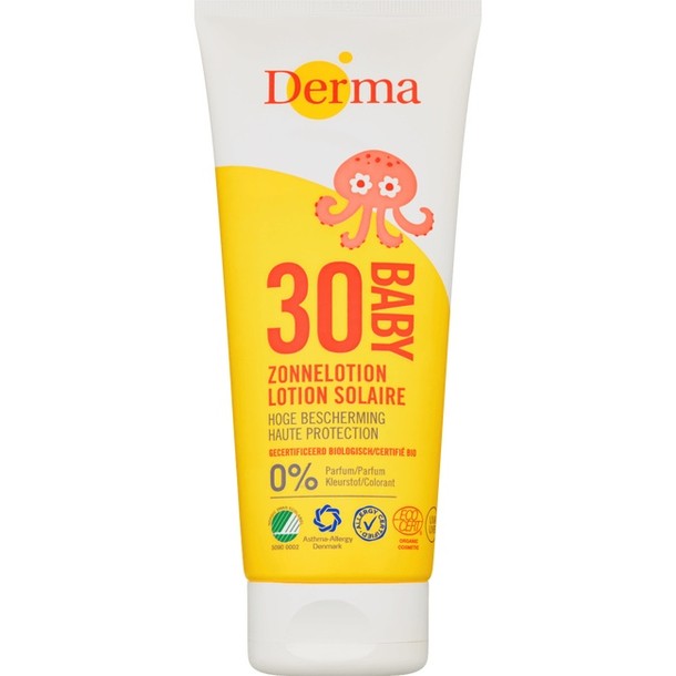 Derma Eco Baby Zonnelotion Hoge Bescherming SPF30 150ml