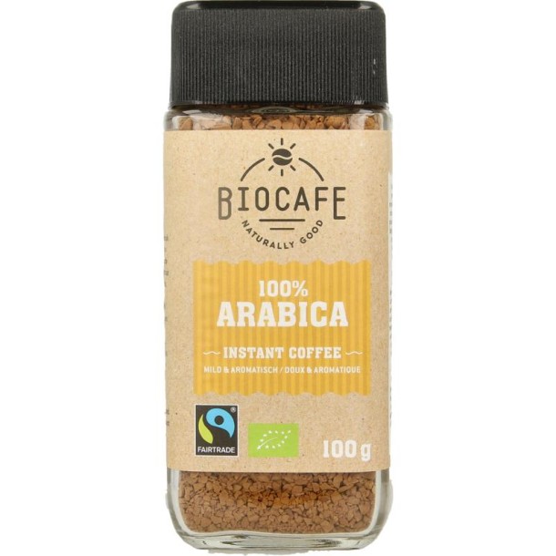 Biocafe Instant koffie bio (100 Gram)