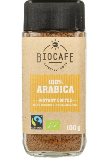 Biocafe Instant koffie bio (100 Gram)