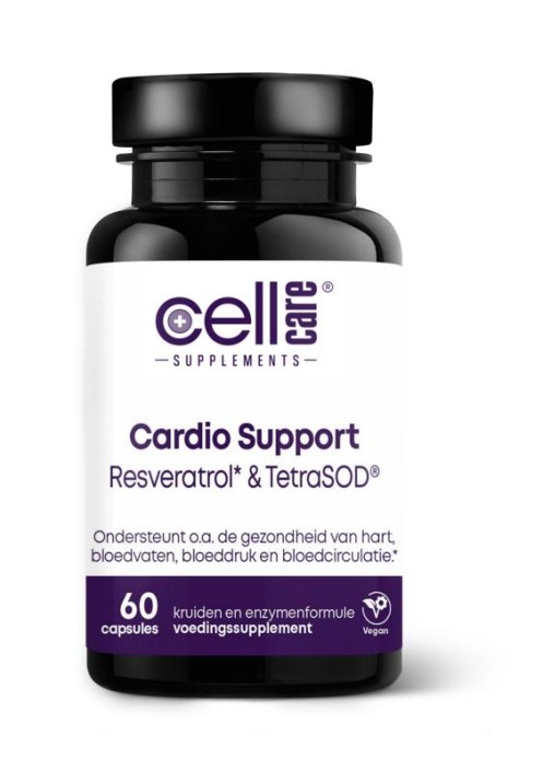 Cellcare Cardio support resveratrol & SOD (60 Capsules)