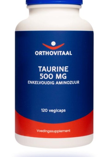 Orthovitaal Taurine 500mg (120 Vegetarische capsules)