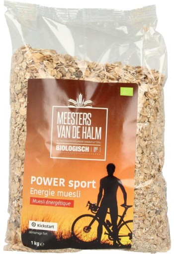 De Halm Muesli energie power sport bio (1 Kilogram)