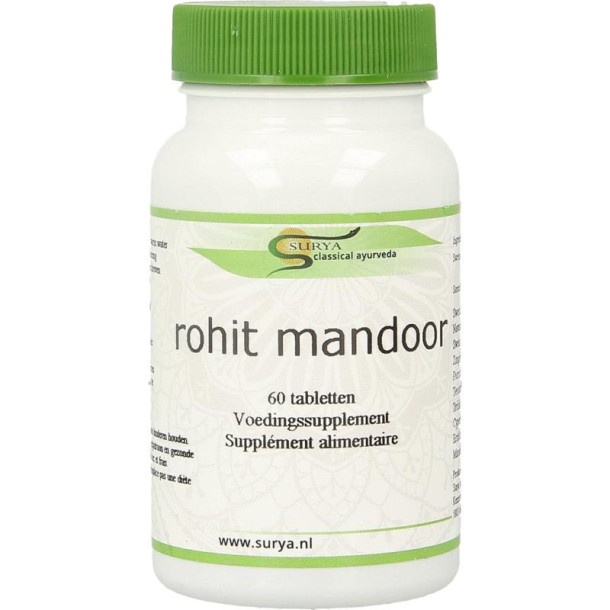 Surya Rohit mandoor (60 Tabletten)