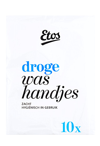 Etos Droge Washandjes10 stuks