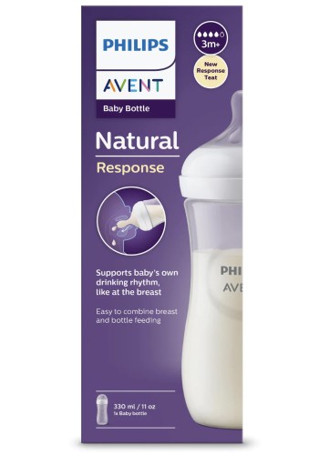 Avent Zuigfles natural 330 ml incl speen (330 ml)