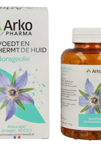Arkocaps Borage olie (180 Capsules)