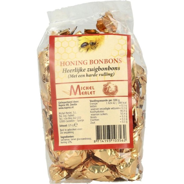 Michel Merlet Honing bonbons naturel (125 Gram)