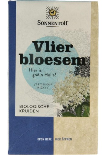 Sonnentor Vlierbloesem thee bio (18 Zakjes)