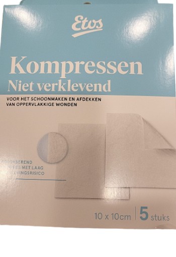 Etos Kom­pres niet-kle­vend 10 x 10 cm
