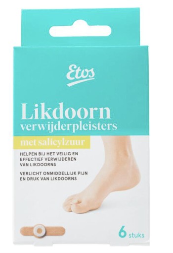 Etos Lik­doorn ver­wij­der­pleis­ter 6 stuks