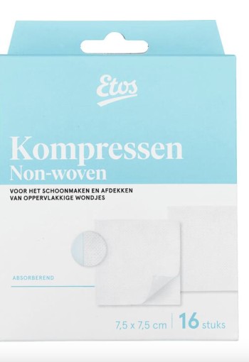 Etos Gaaskompressen 7,5 x 7,5