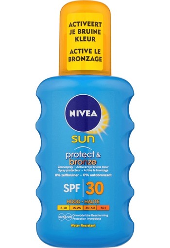 NIVEA SUN Protect & Bronze Zonnespray SPF30 200ml