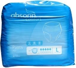 Absorin Comfort pants plus maat L tot 145cm (14 Stuks)